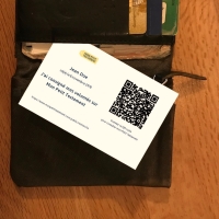 Pour accéder à un Petit Testament publié en flashant un QR code